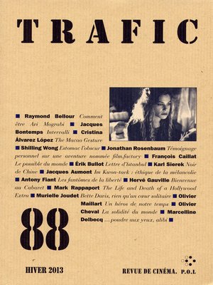 cover image of Trafic 88